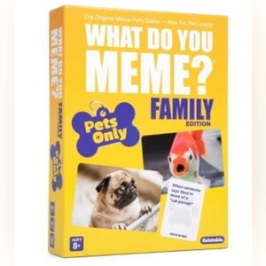 What Do You Meme? Family Pets Only Edition Card Game